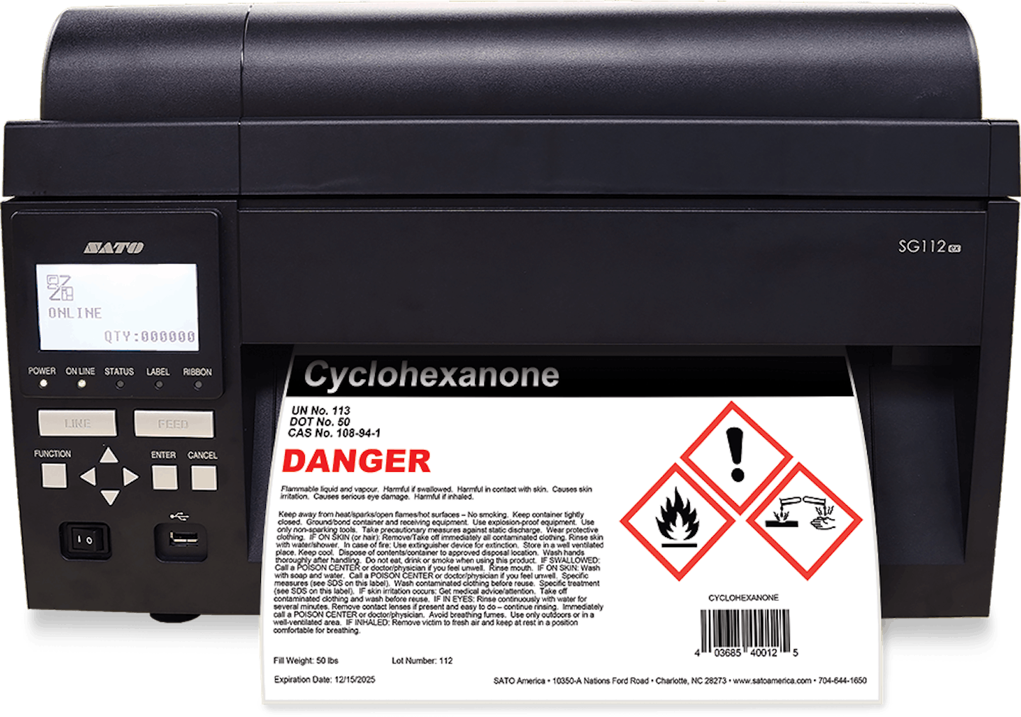 SG112 ex Main Front Chemical Label RGB Small