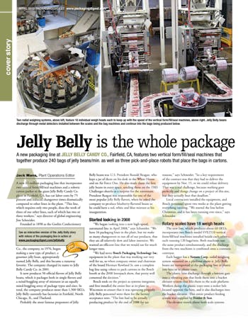 New Packaging Line For Jelly Belly Candy